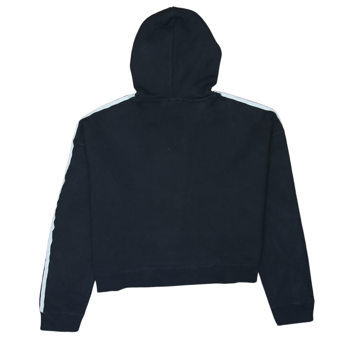 Adidas Women Black Hoodie Size 18 Hooded Pullover Sweatshirt