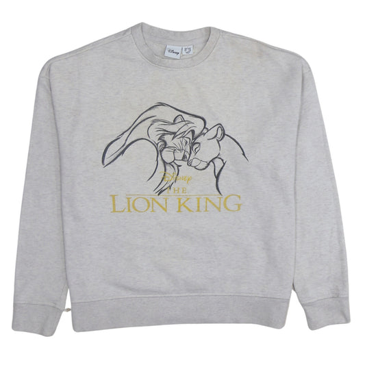 Disney Women’s Grey The Lion King Graphic Pullover Sweatshirt Size S