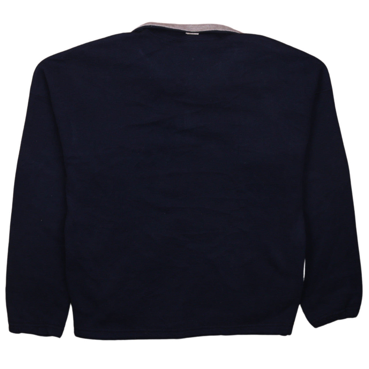 Russell Athletic Boys Blue Fleece 1/4 Zip Pullover Sweatshirt Youth L