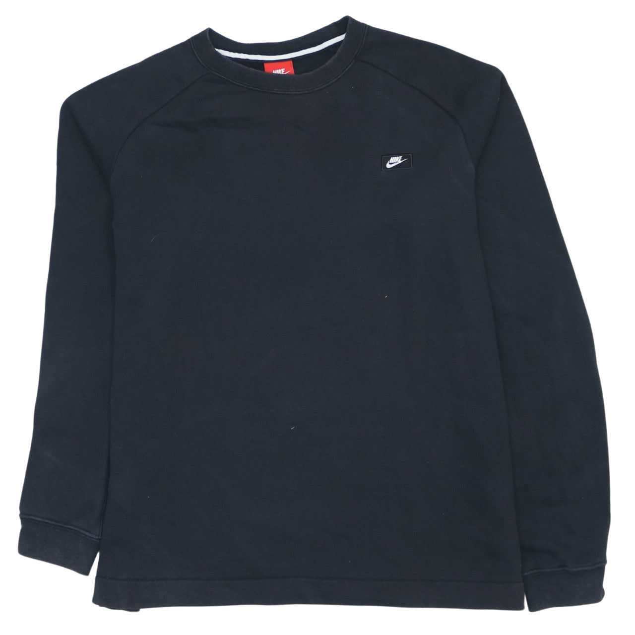 Nike Men's Black Crew Neck Pullover Sweatshirt Size L