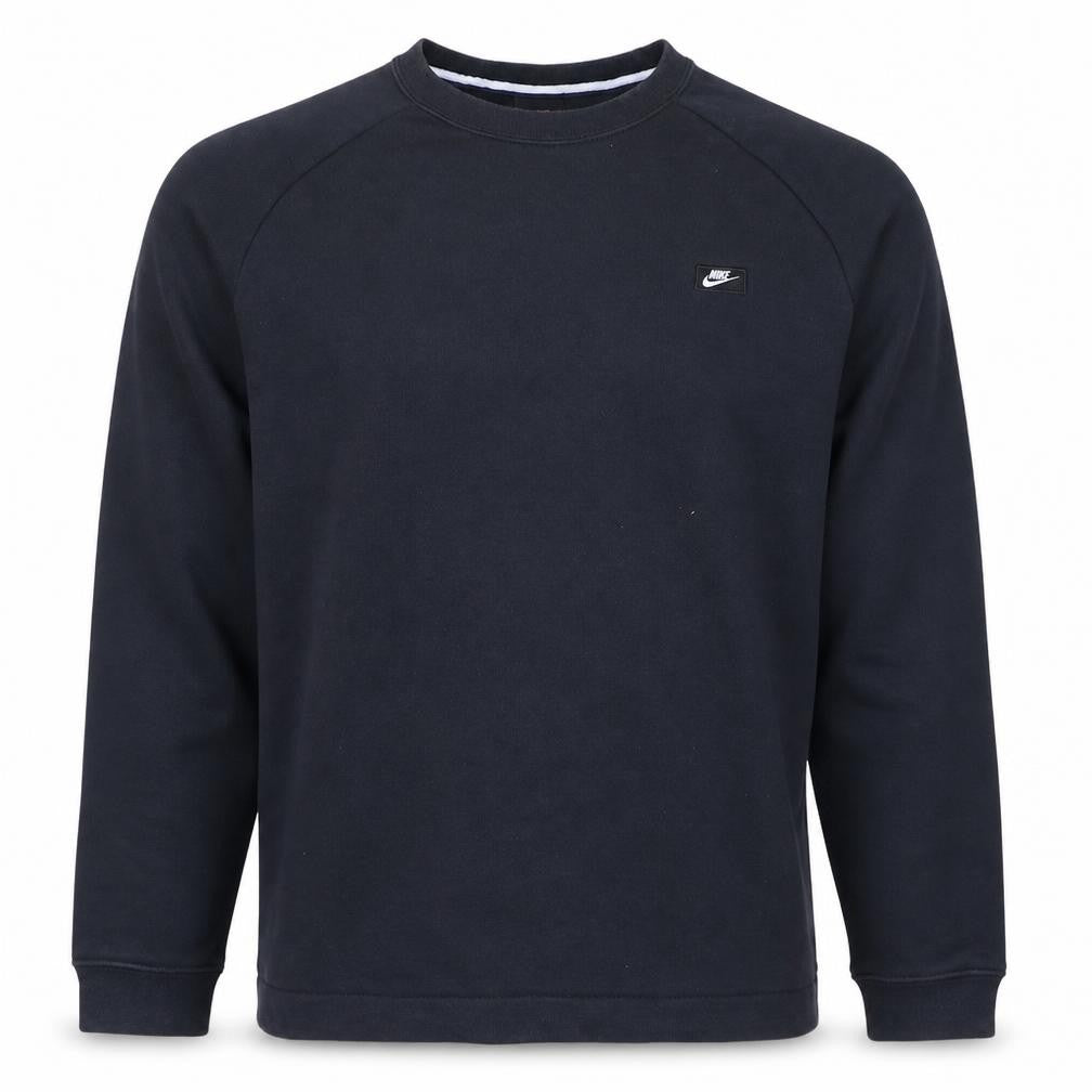 Nike Men's Black Crew Neck Pullover Sweatshirt Size L
