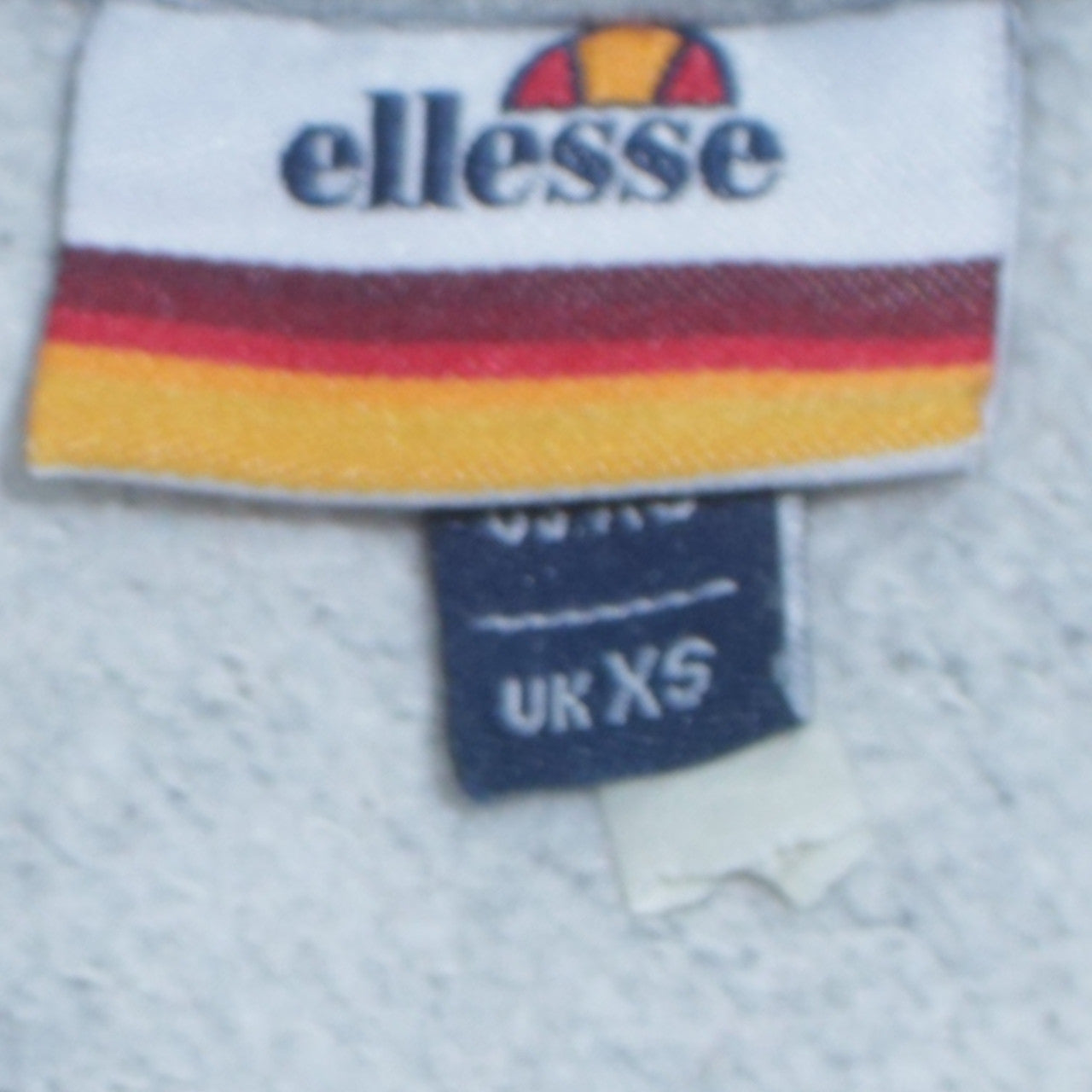 Ellesse Mens Grey XS Pullover Hoodie Logo Graphic Sweatshirt