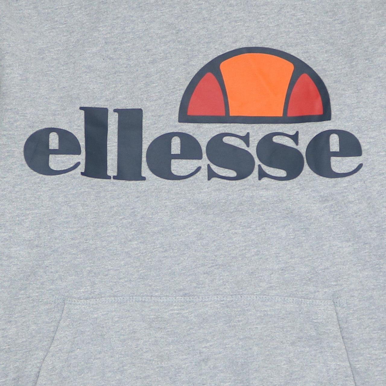 Ellesse Mens Grey XS Pullover Hoodie Logo Graphic Sweatshirt