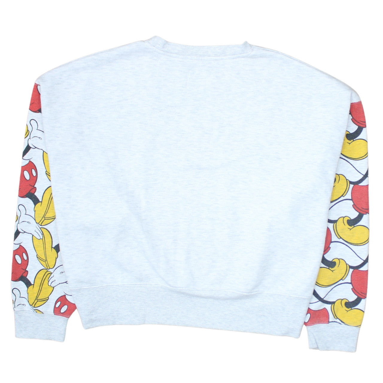 Primark Disney Mickey Mouse Grey Sweatshirt Womens M Crew Neck Pullover
