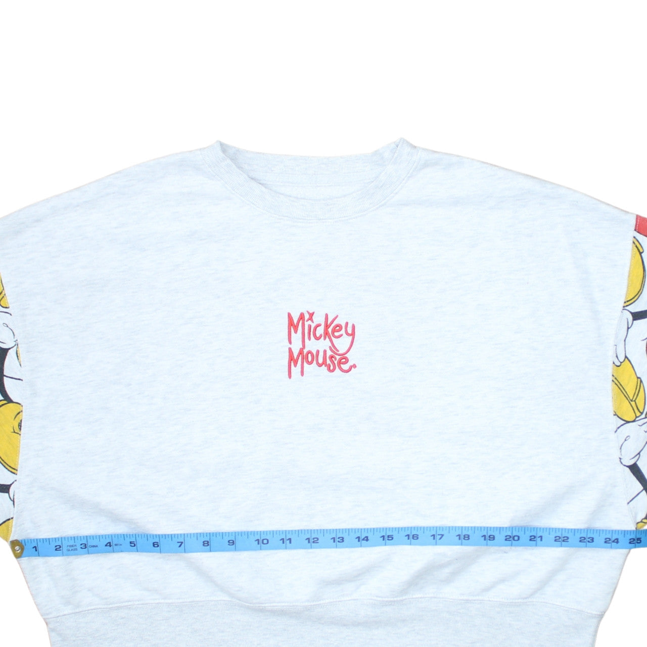 Primark Disney Mickey Mouse Grey Sweatshirt Womens M Crew Neck Pullover