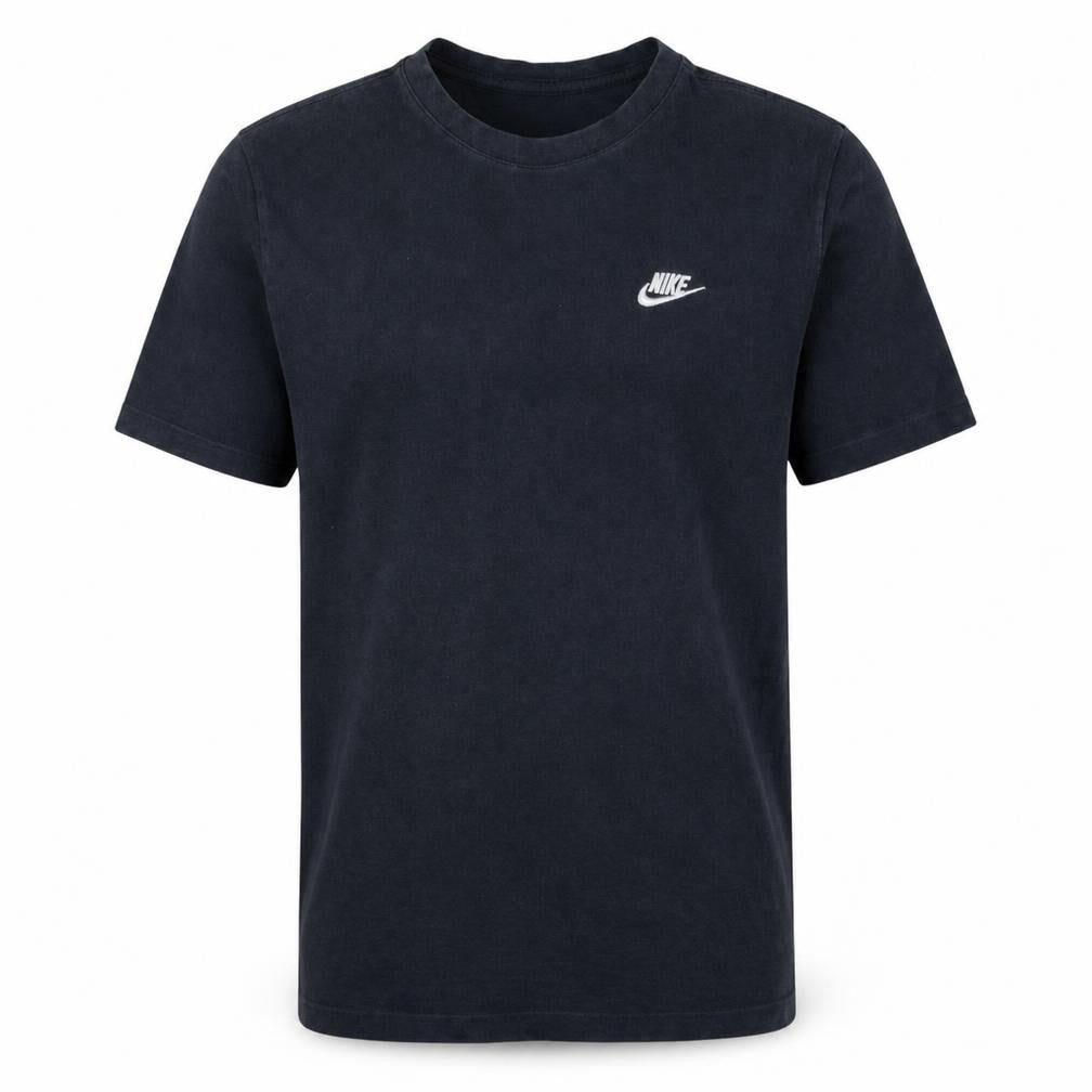 Nike Men's Black Cotton Sports Crew Neck Short Sleeve T-Shirt M