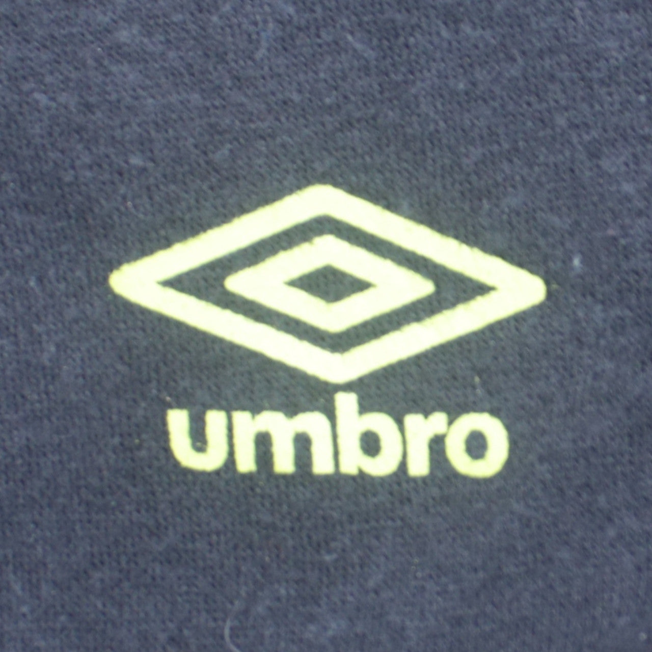 Umbro Boys Black Pullover Hoodie XLB 176cm Logo Print Cotton Blend