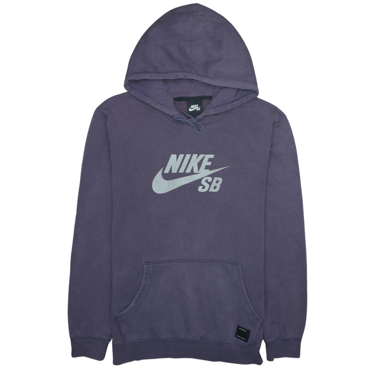 Nike SB Women's Purple Pullover Hoodie M 78% Cotton Skate Style