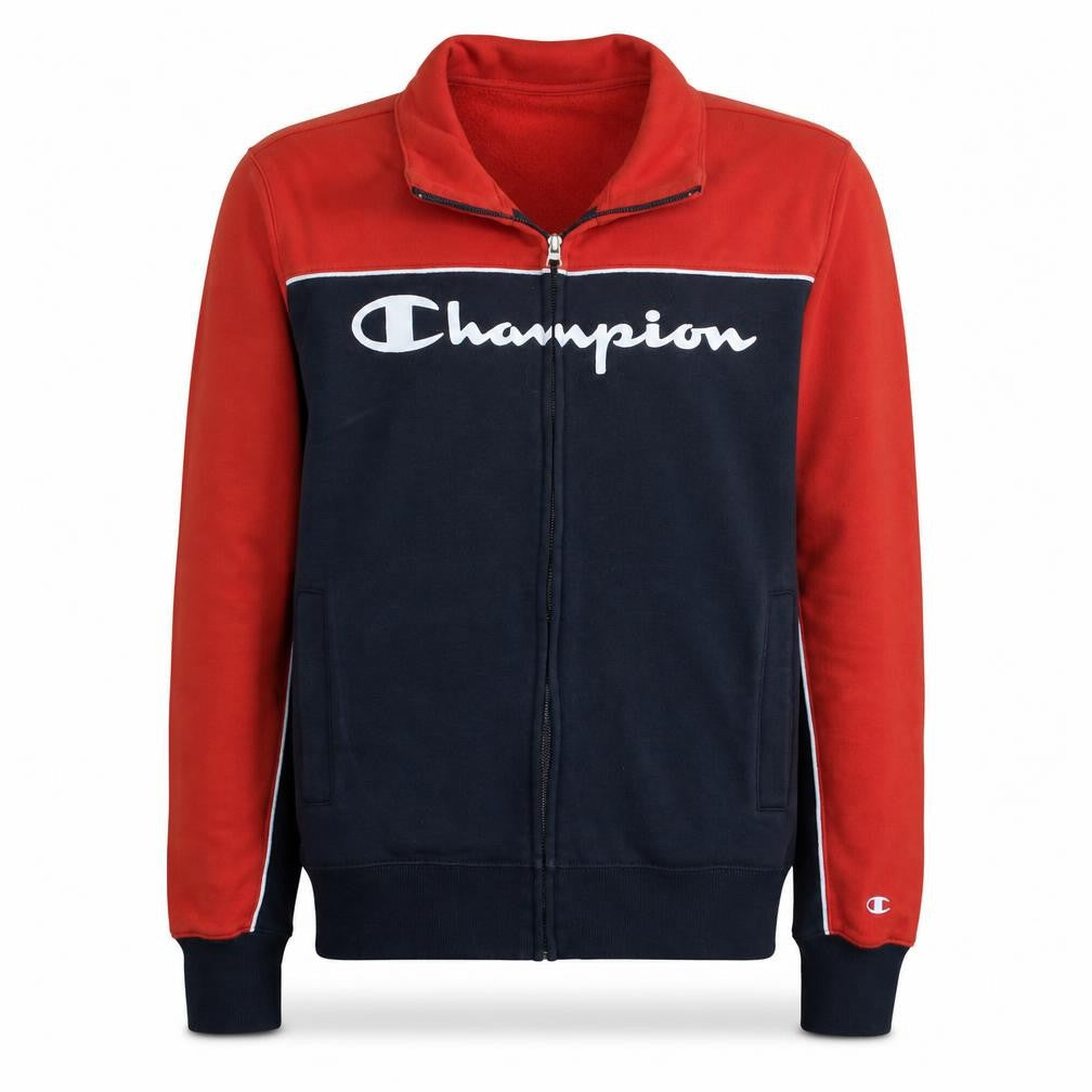 Champion Men's Multicoloured Full Zip Sweatshirt Small