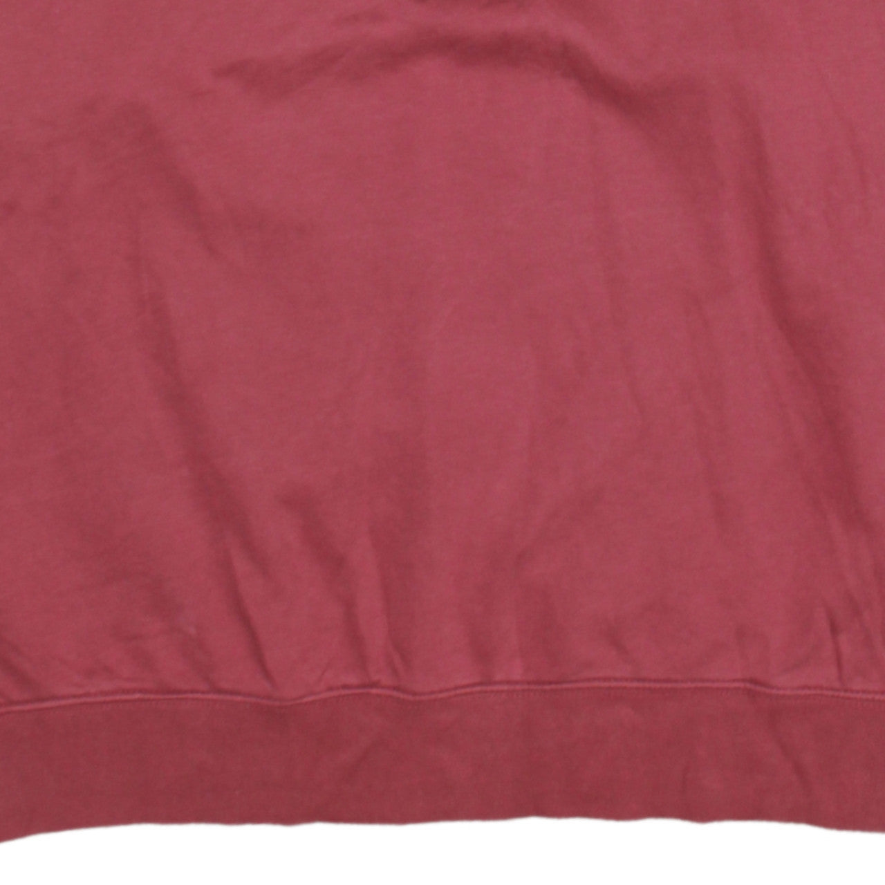 Nike Womens Red XS 1/4 Zip Oversized Sweatshirt Pullover