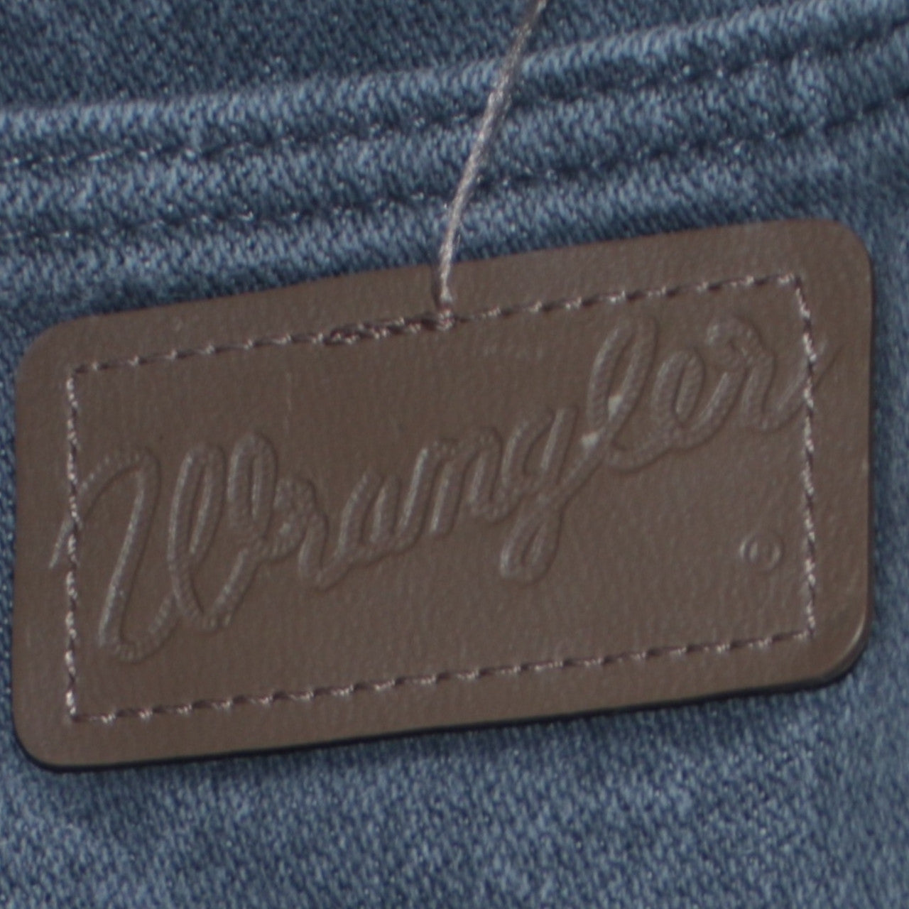 Wrangler Men's Blue Denim Straight Jeans 36x32 Regular Fit