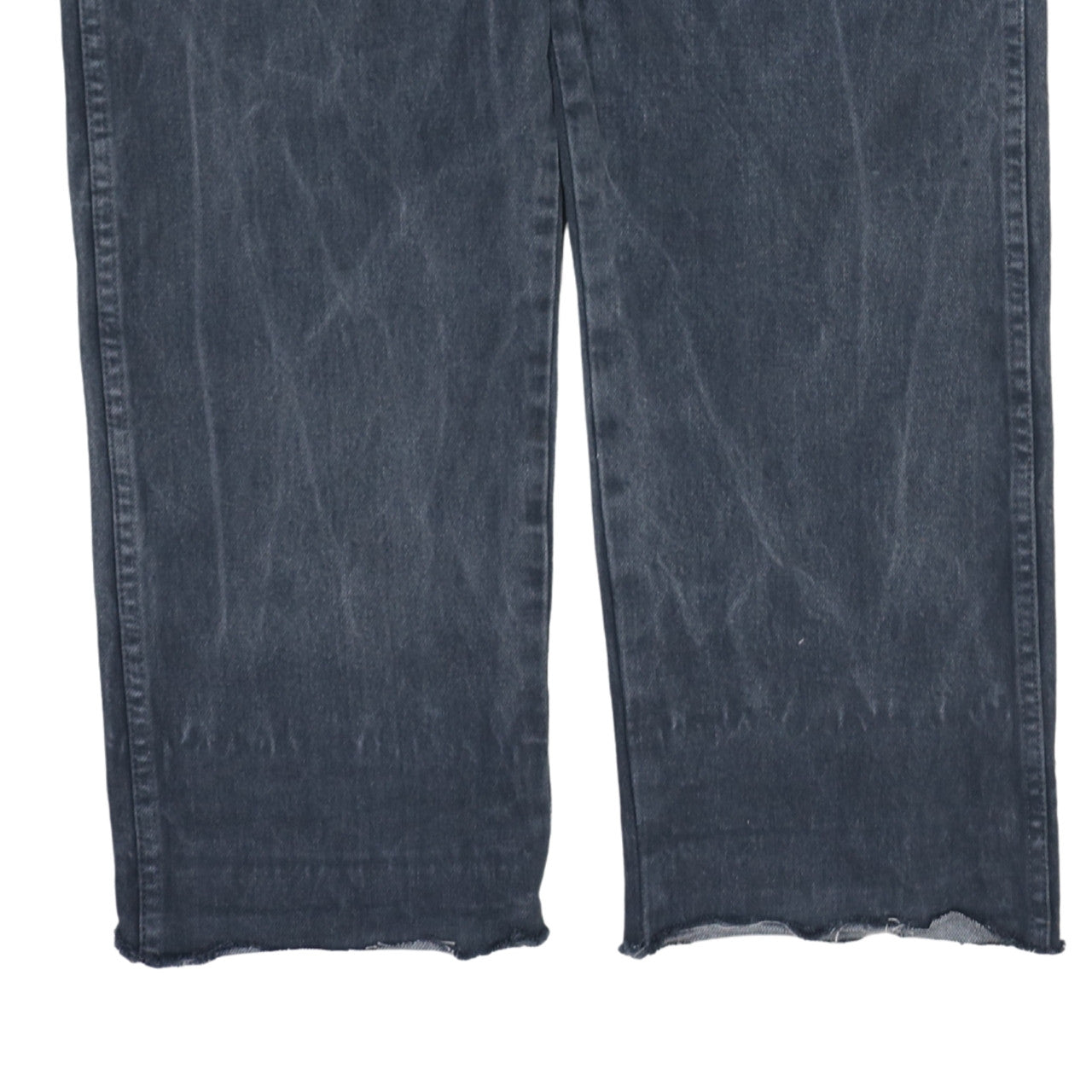 Wrangler Men's Blue Denim Straight Jeans 36x32 Regular Fit