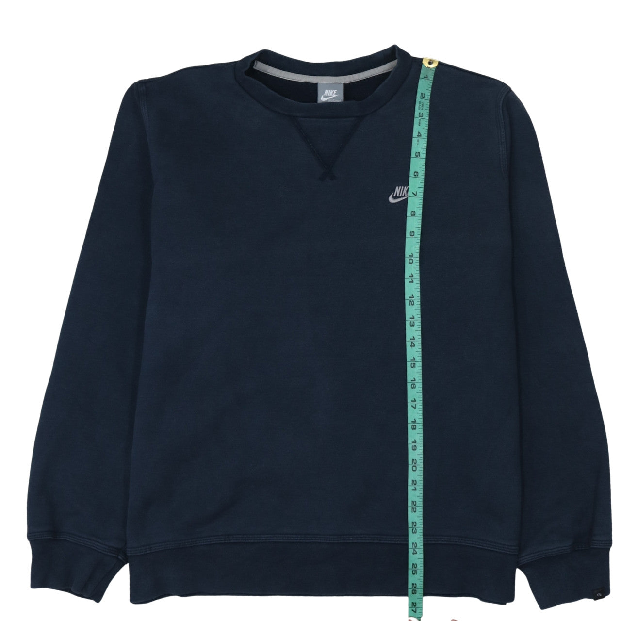 Nike Mens Blue Crew Neck Pullover Sweatshirt L