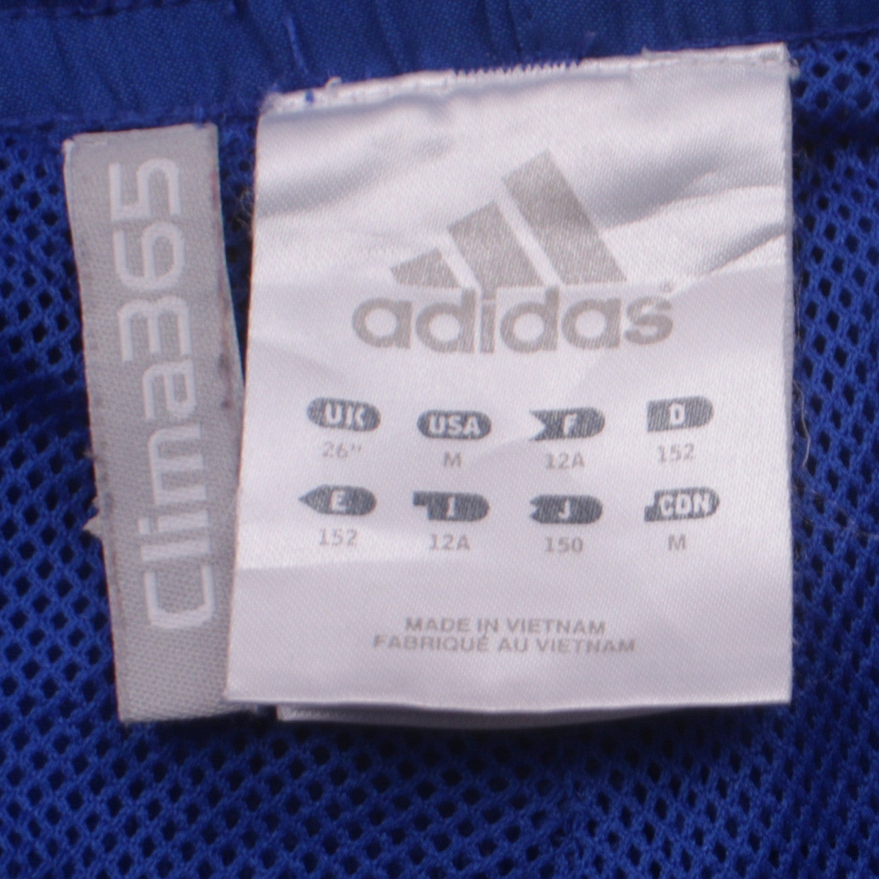 Adidas Boys Blue Clima365 Track Pants 12 Years Football Activewear