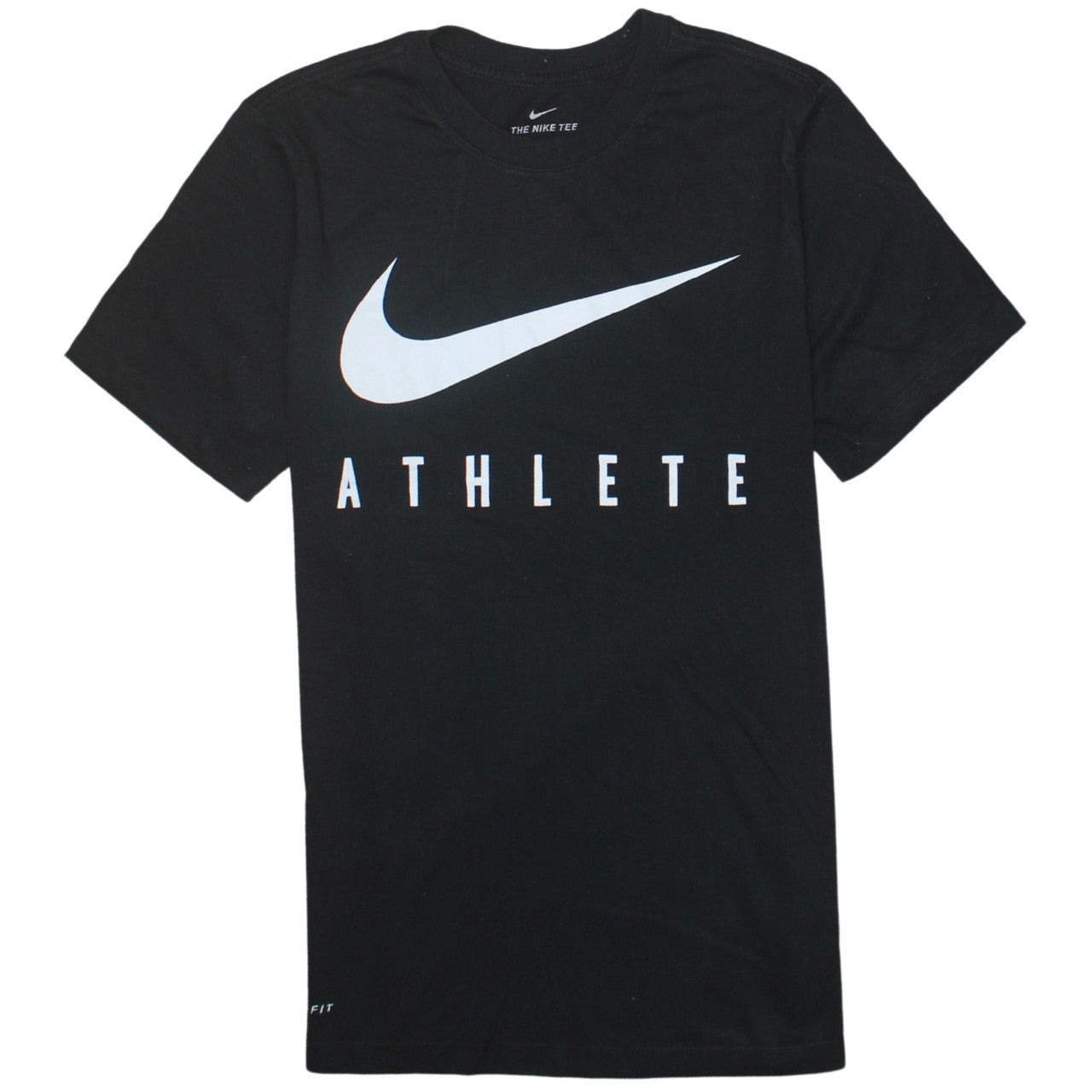 Nike Men's Black Dri-Fit Athlete Graphic Sports T-Shirt Size S