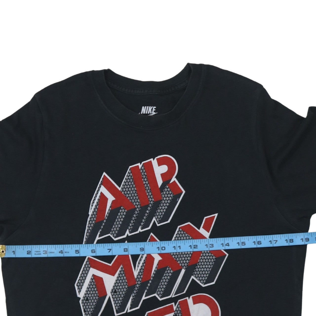 Nike Men's Black Air Max Slim Fit Graphic T-Shirt Size L