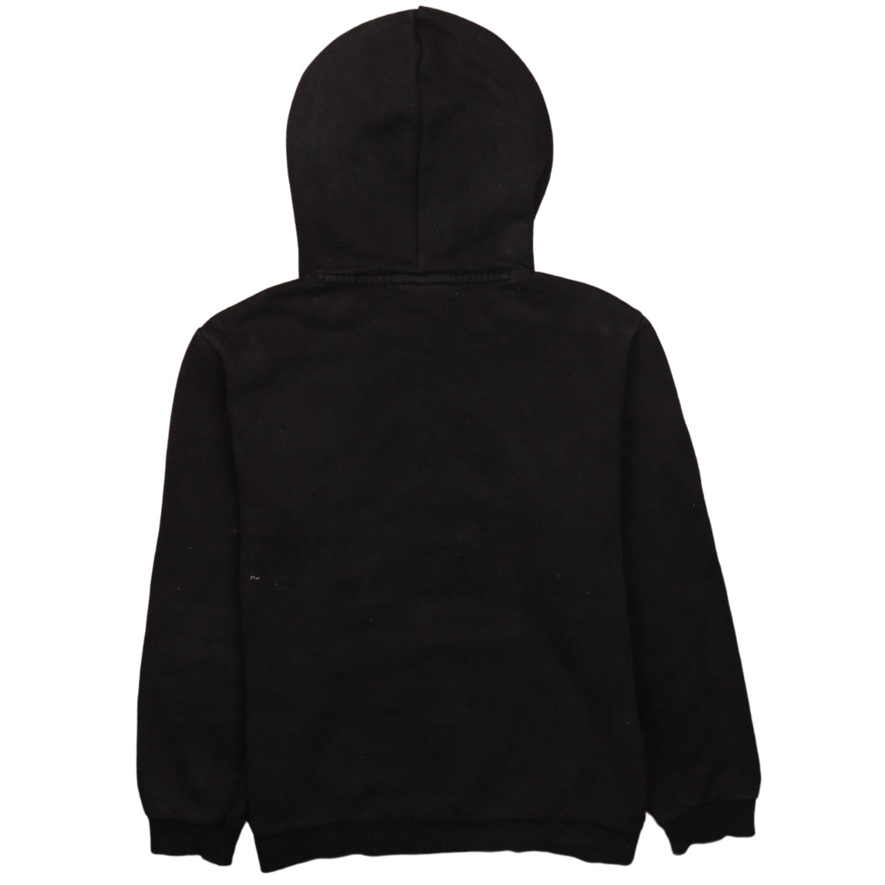 Puma Boys Black Pullover Hoodie 13-14 Years Logo Graphic Cotton Blend