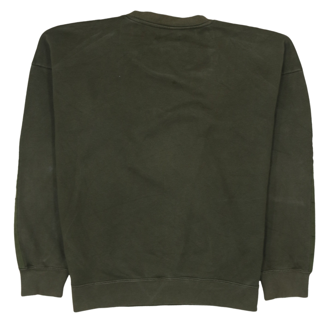 Adidas Men's Green Crew Neck Pullover Sweatshirt Size S