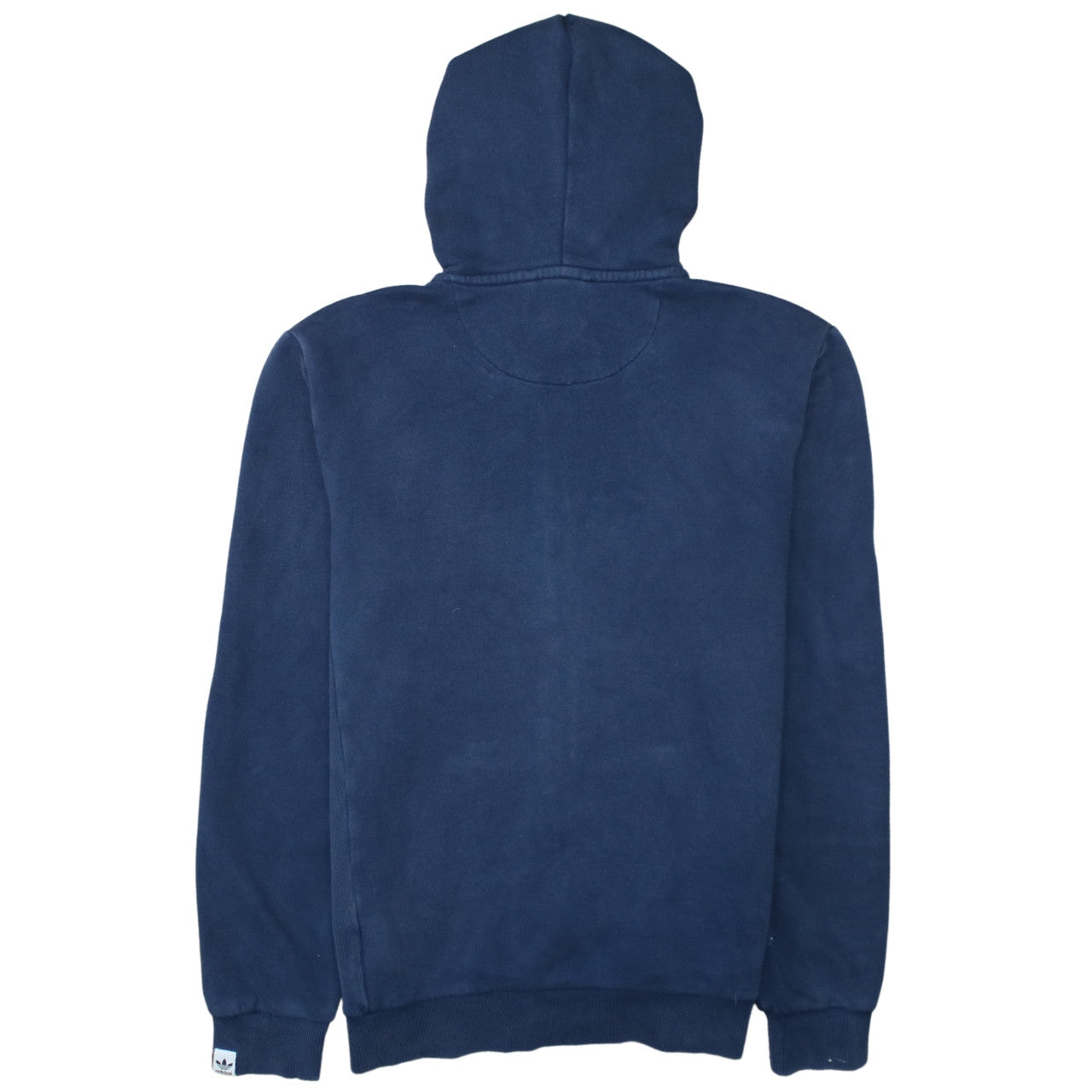 adidas Men's Blue Full Zip Hoodie Size S Fleece Casual Sportswear