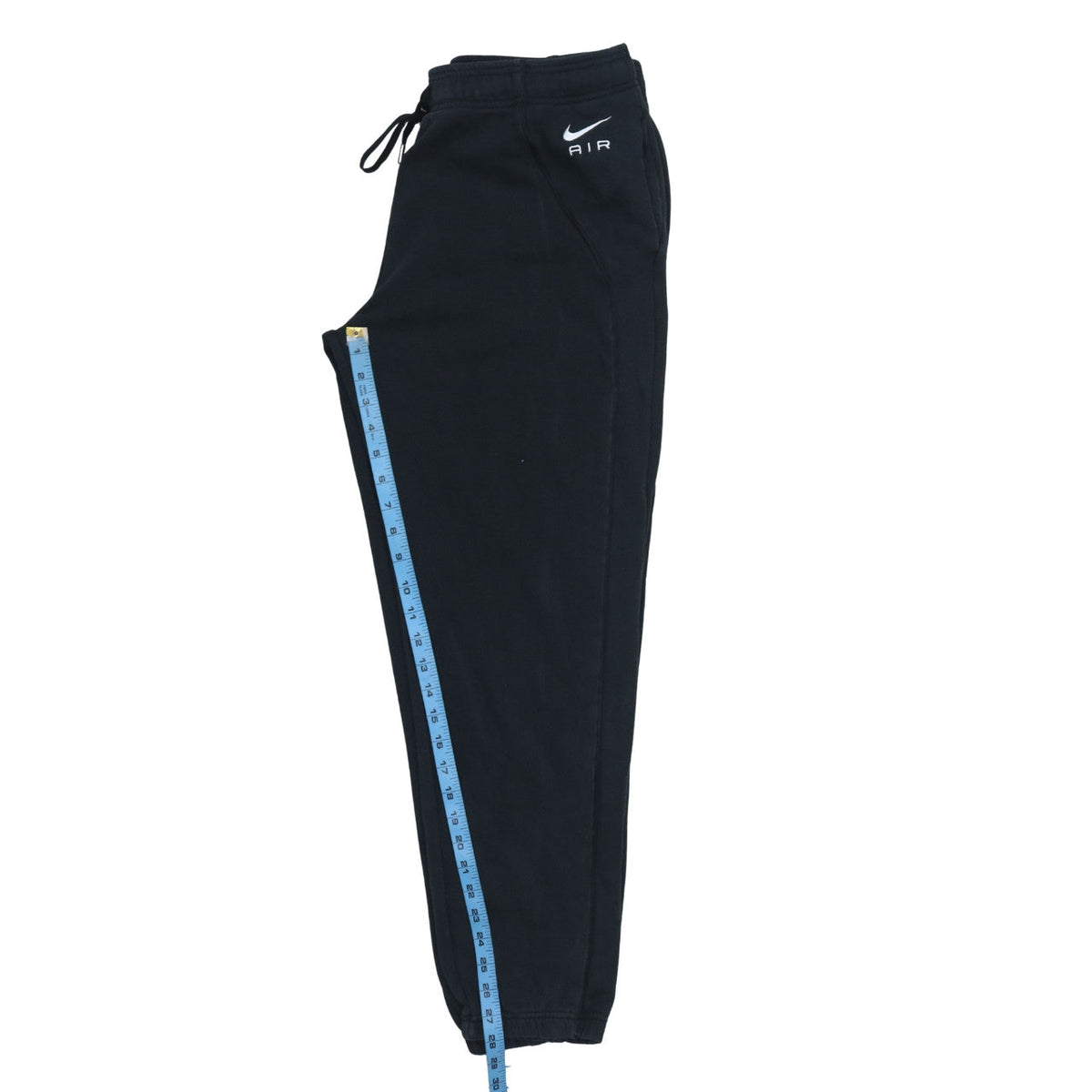 Nike Women Black Air Fleece Jogger Sweatpants Size L Regular Fit