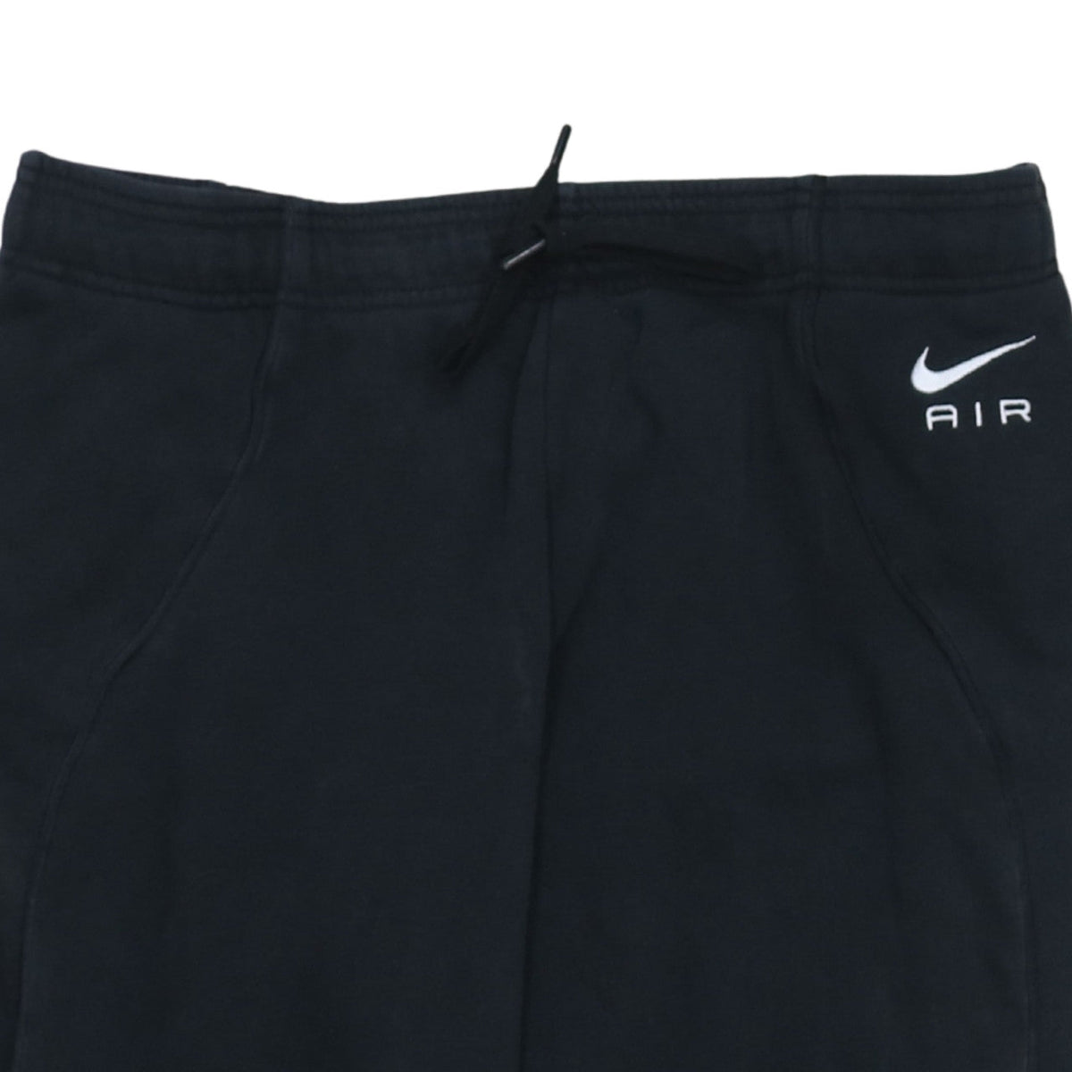 Nike Women Black Air Fleece Jogger Sweatpants Size L Regular Fit