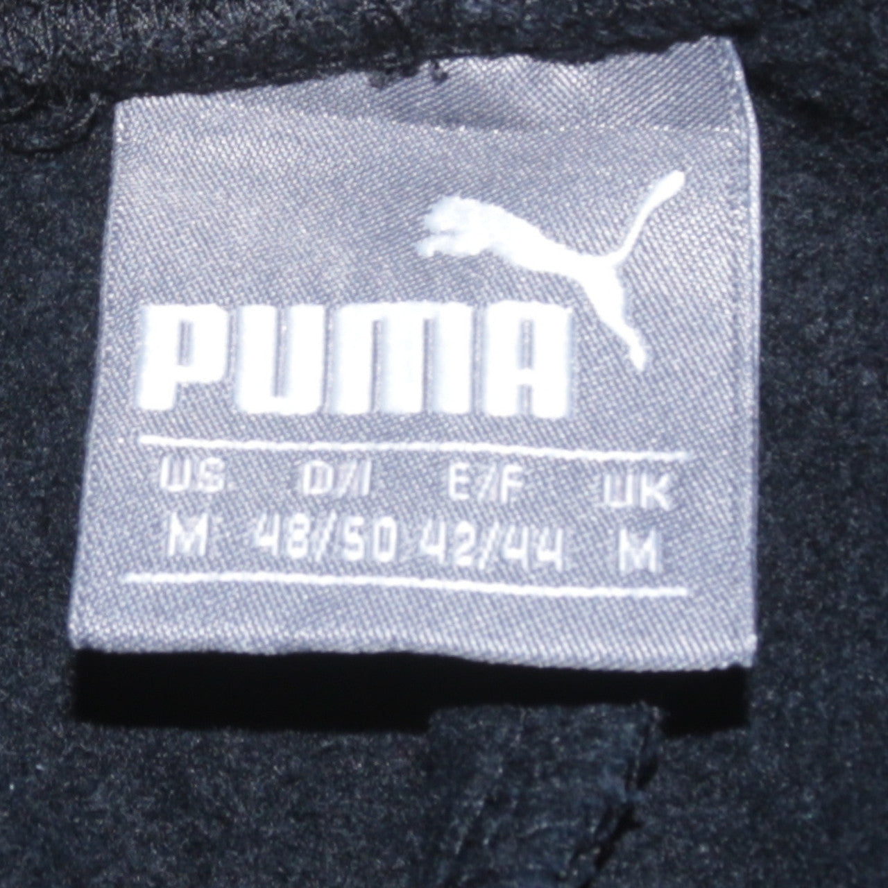 Puma Men's Black Fleece Jogger Sweatpants Size M