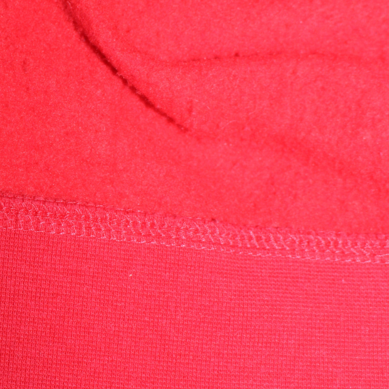 Disney Women's Red Mickey Mouse Hooded Pullover Sweatshirt Size S