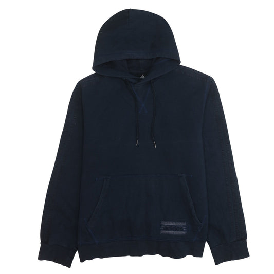 Adidas Men's Blue XL Pullover Hoodie Fleece Sportswear