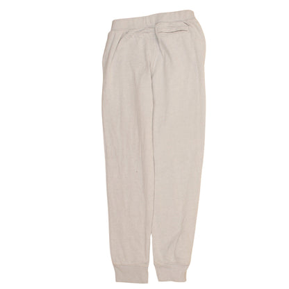 Back view of Under Armour boys’ grey jogger sweatpants ylg loose fit activewear