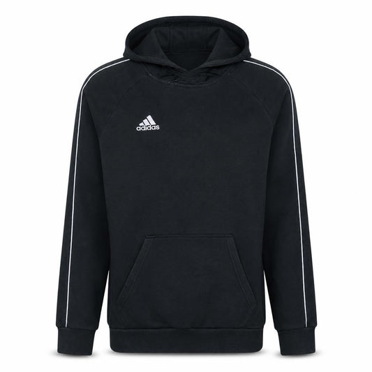 Adidas Men's Black Pullover Hoodie Small Logo Sportswear