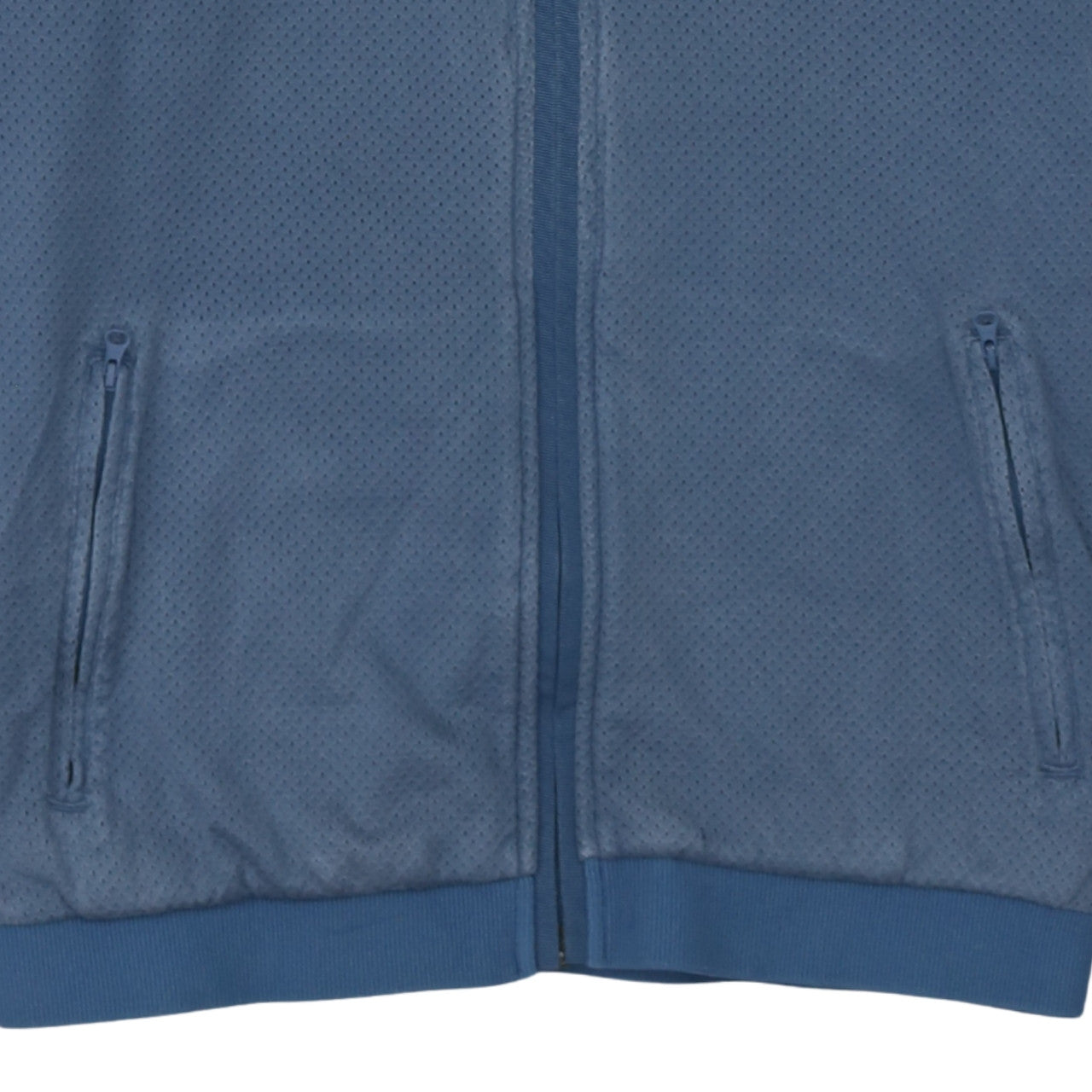 Nike Men's Blue Full Zip Cotton Hoodie Jacket Size L