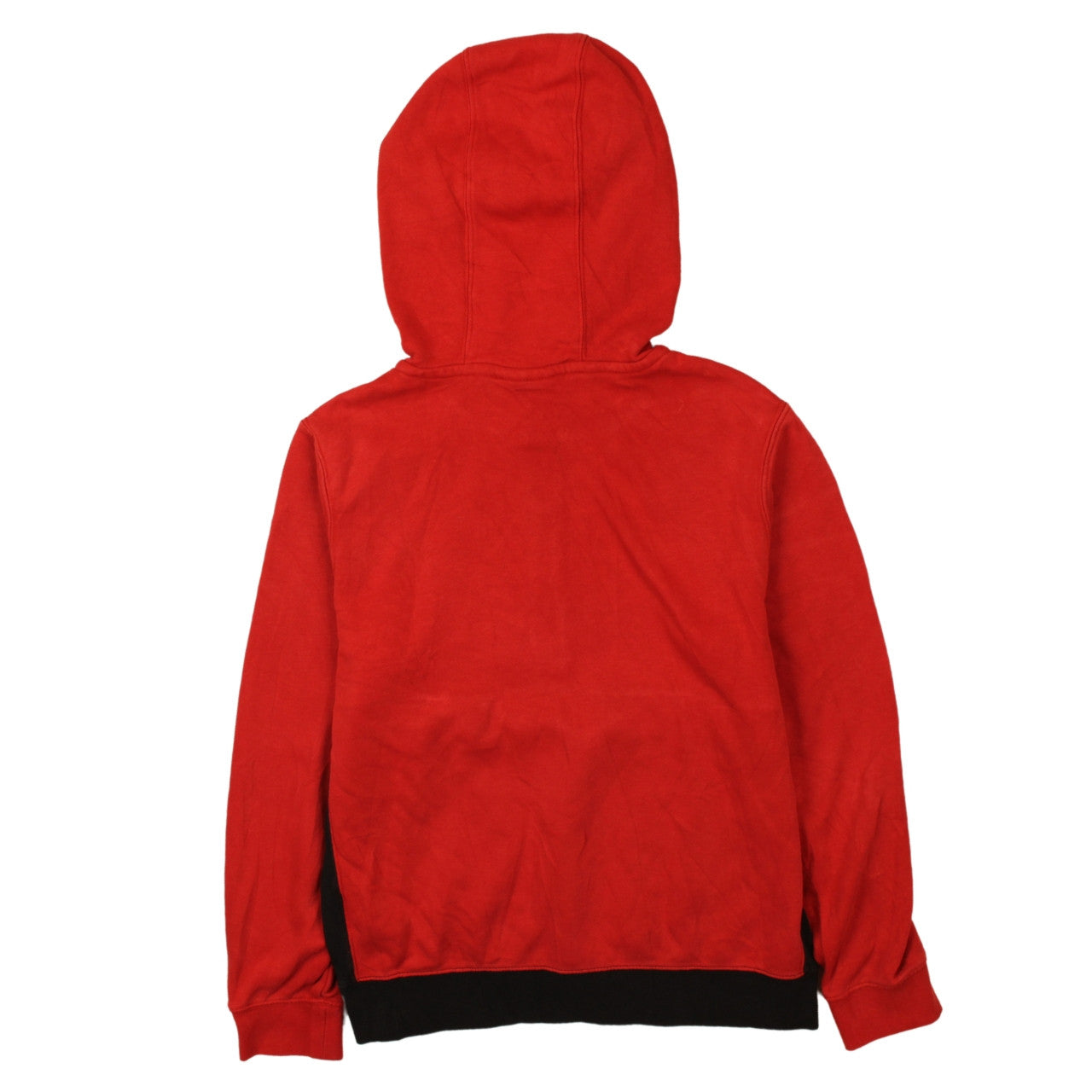 Nike Boys Red Colourblock 1/2 Zip Hoodie in Size L 147-158cm