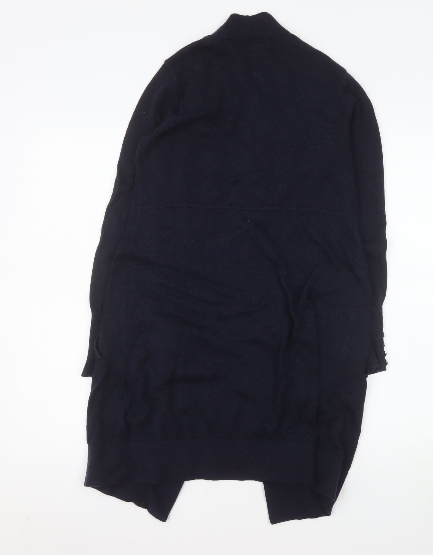Wallis Women’s Black Long Sleeve Open Knit Cardigan Size S