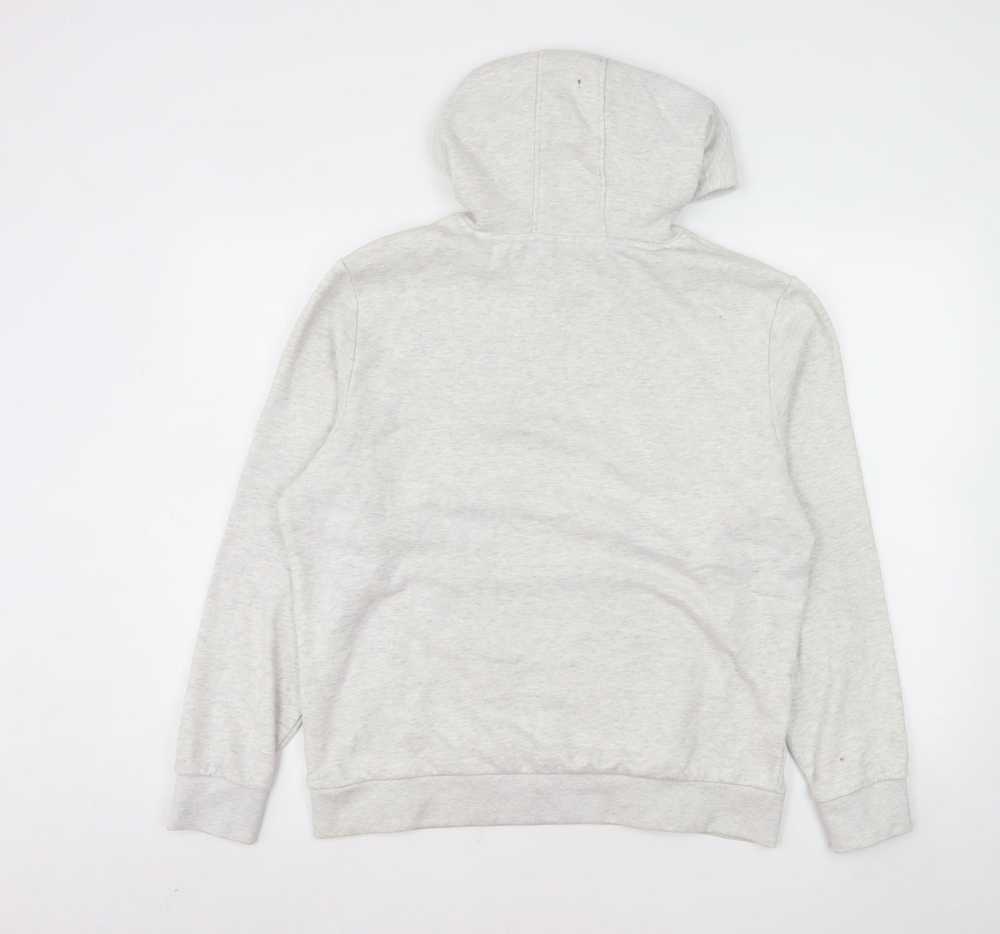 Mountain Warehouse Womens Grey Hoodie UK 12 Pullover Cotton Blend