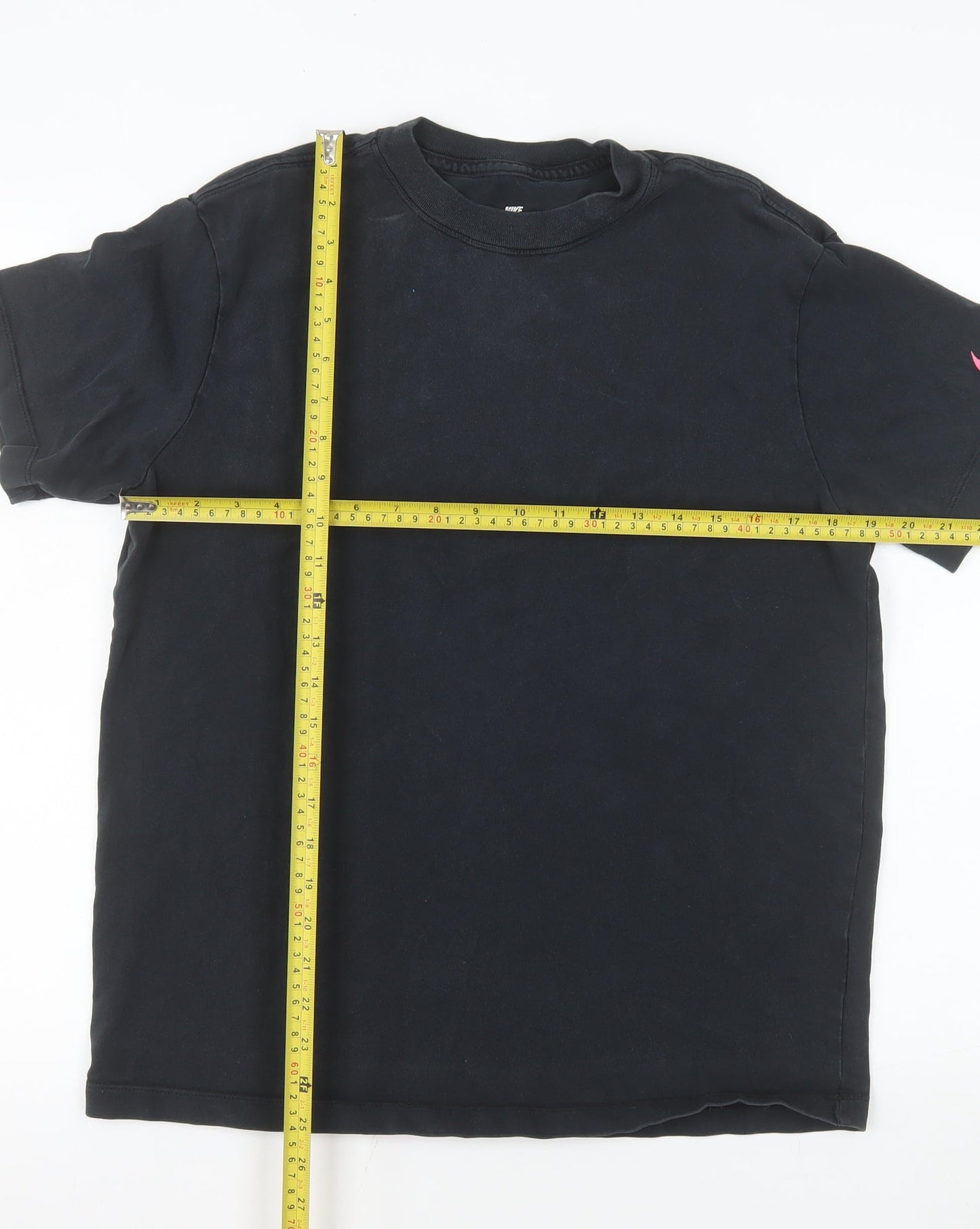Nike Women's Black Loose Fit Sports T-Shirt Size S