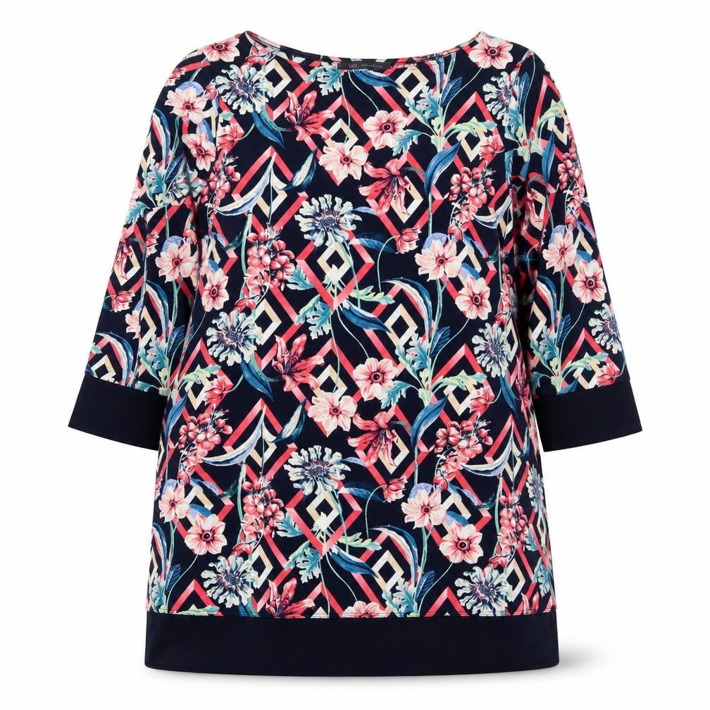 Marks & Spencer Women Multicoloured Floral Shift Dress Size 14