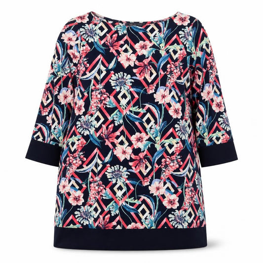 Marks & Spencer Women Multicoloured Floral Shift Dress Size 14