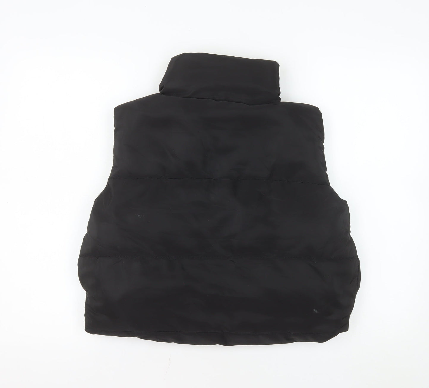 Rising Women Black S Puffer Waistcoat Lightweight Quilted Gilet
