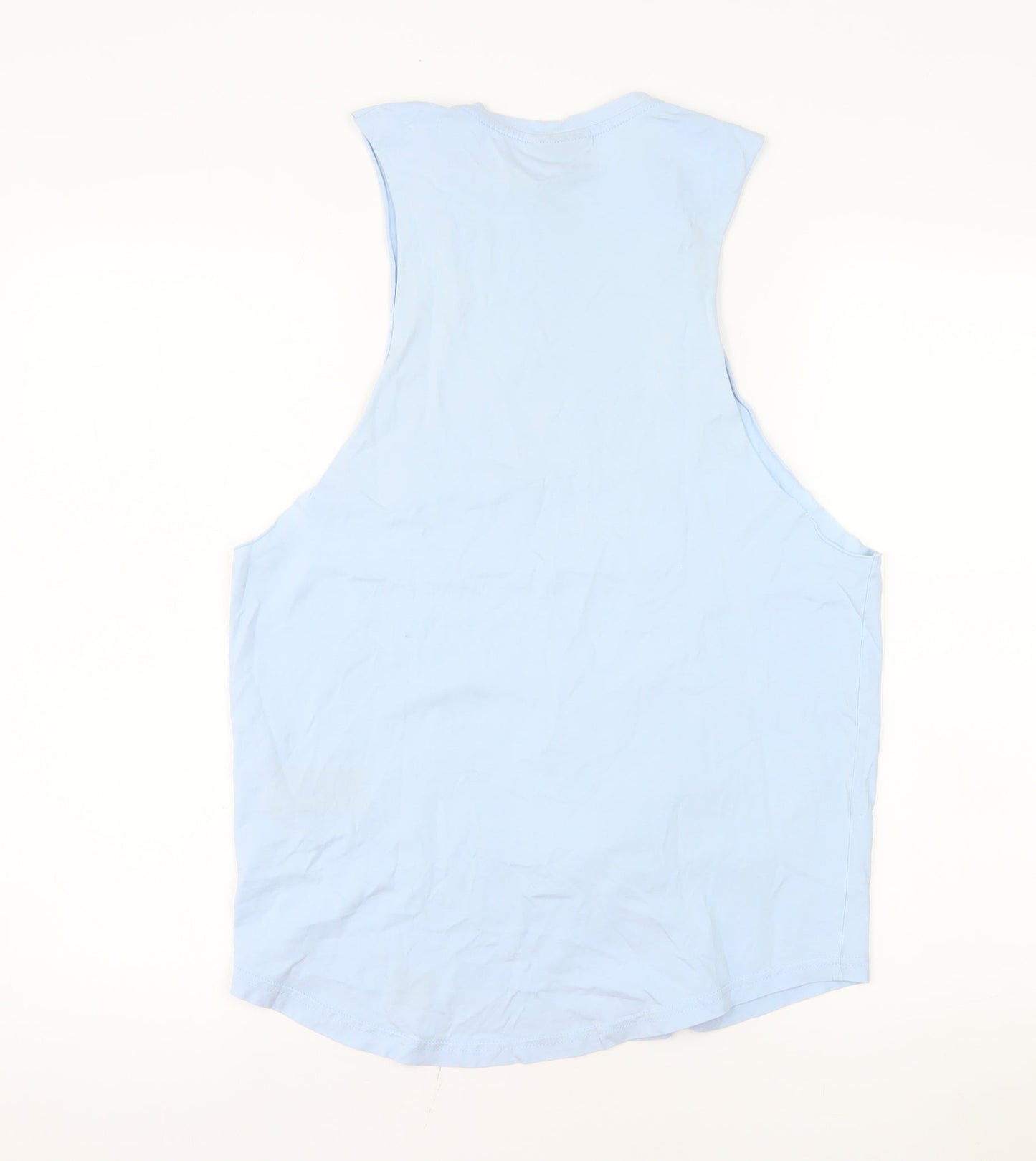 Prè London Men's Blue XS Cotton Sleeveless Tank Top