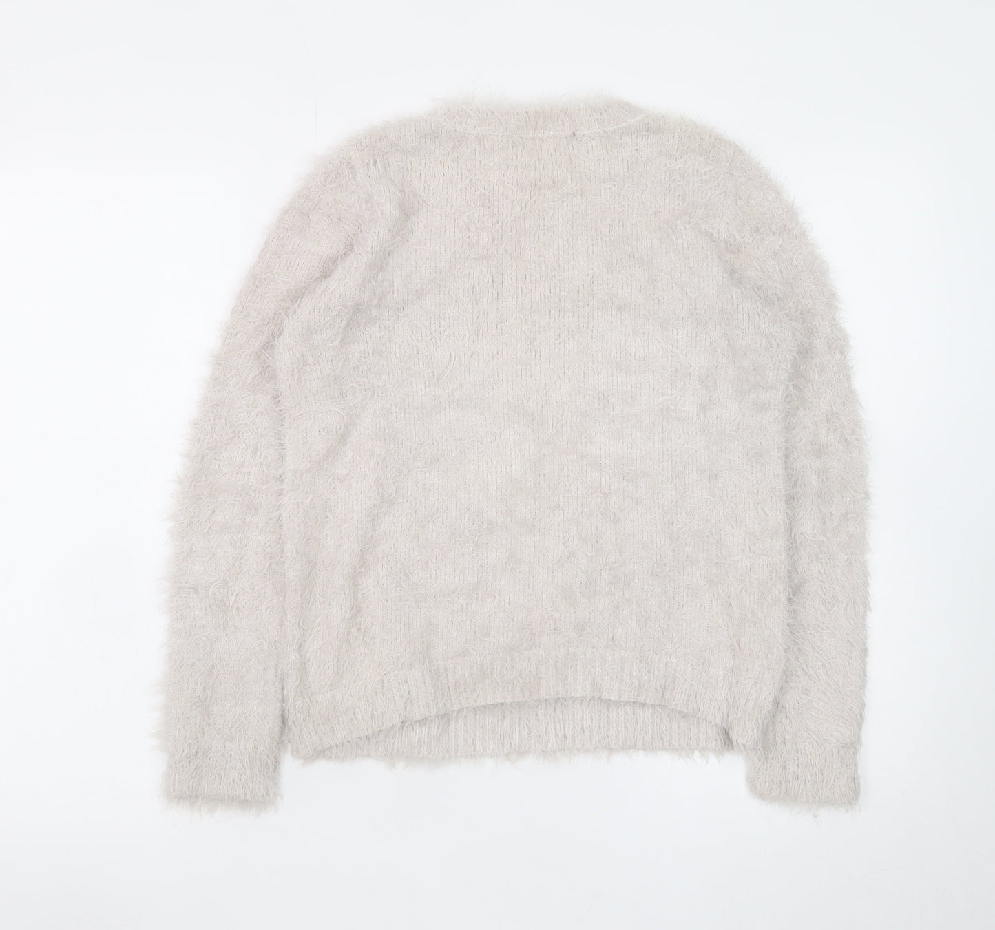 Marks and Spencer Womens Ivory Penguin Knit Jumper Size 8