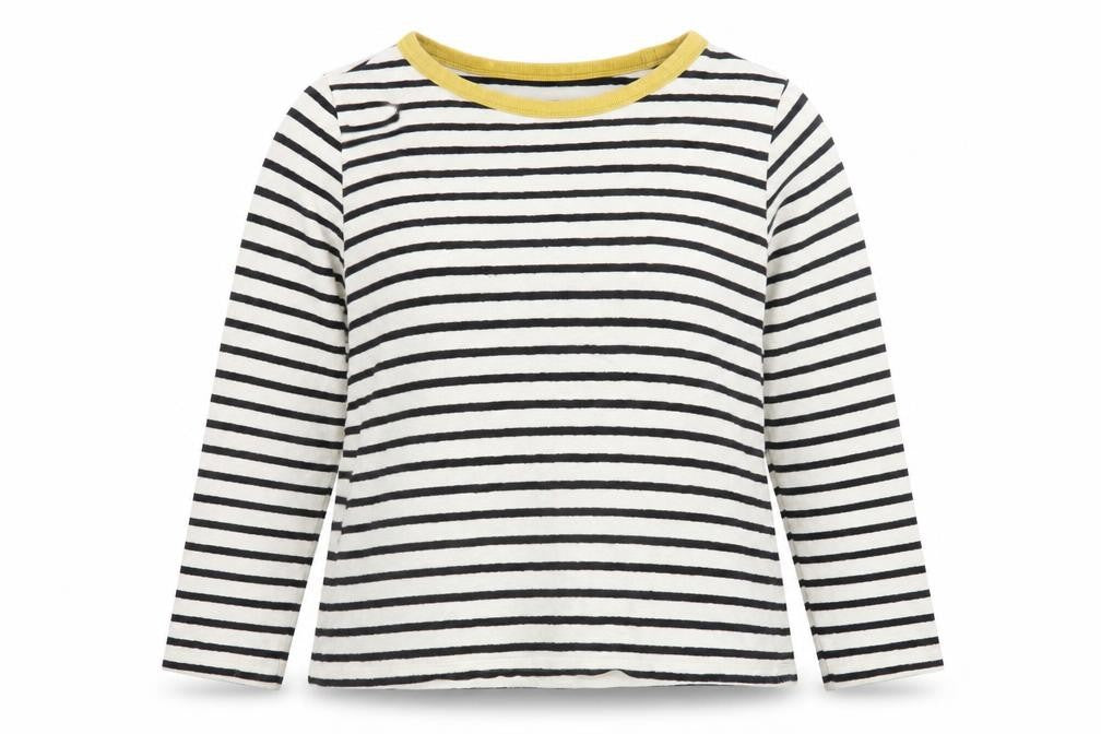 Marks & Spencer Women’s Multicoloured Stripe Cotton Jumper Size 14