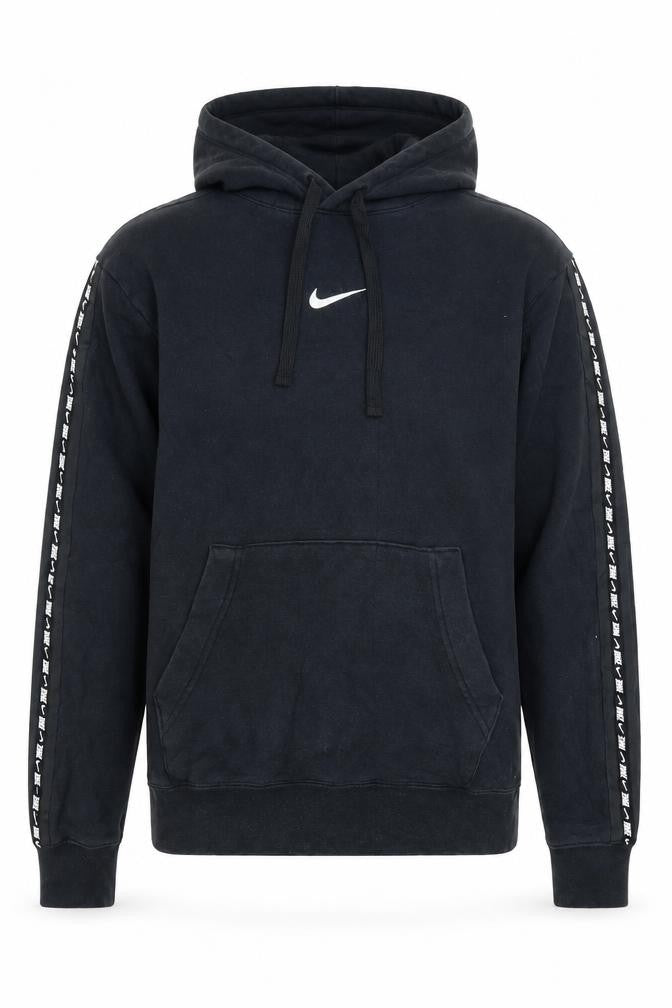 Nike Men's Black XS Pullover Hoodie with Logo and Pockets