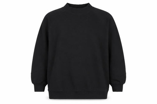 Pull&Bear Men's Black Small Pullover Crew Neck Sweatshirt