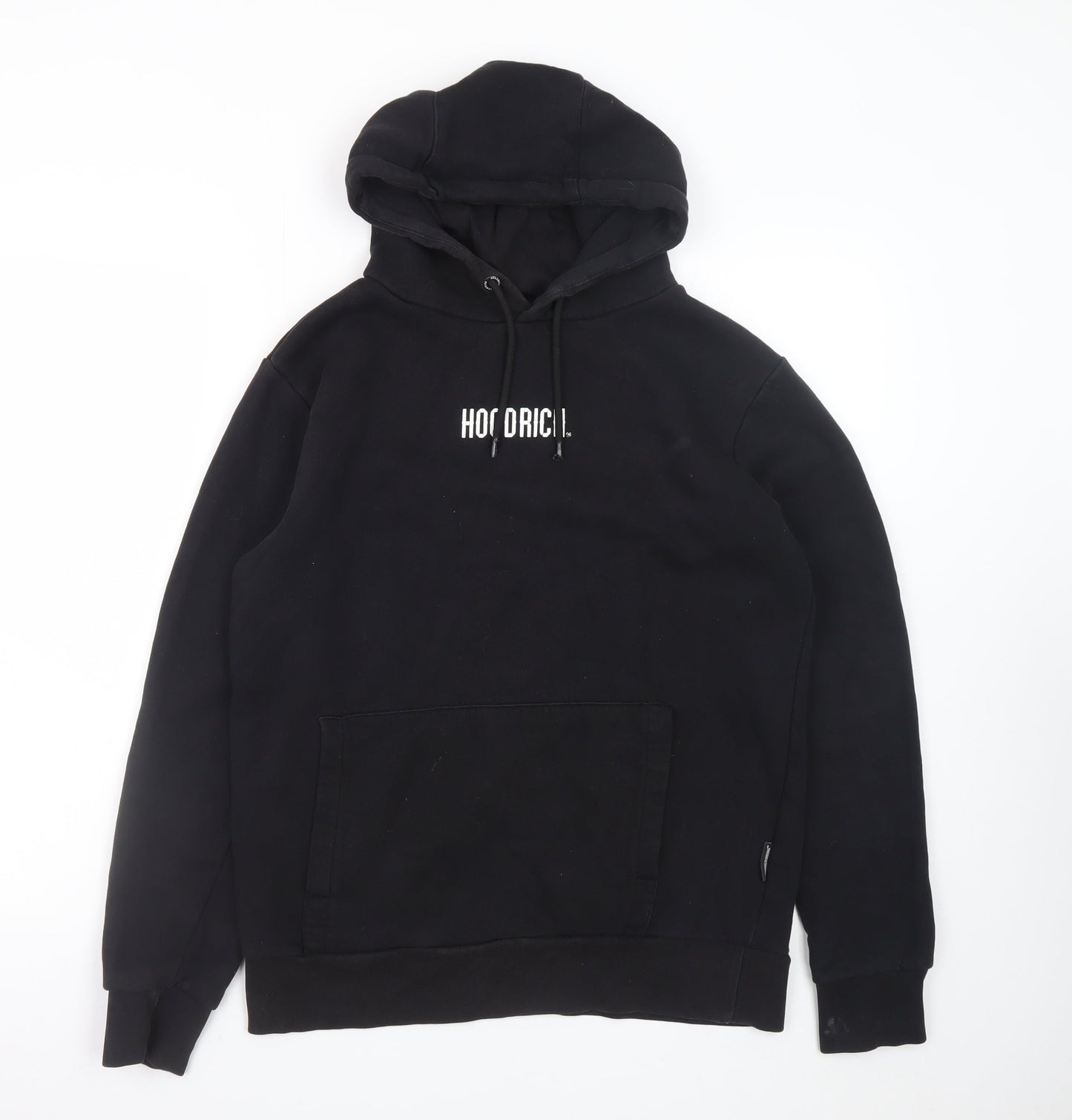 Hoodrich Men's Black Medium Pullover Hoodie with Logo