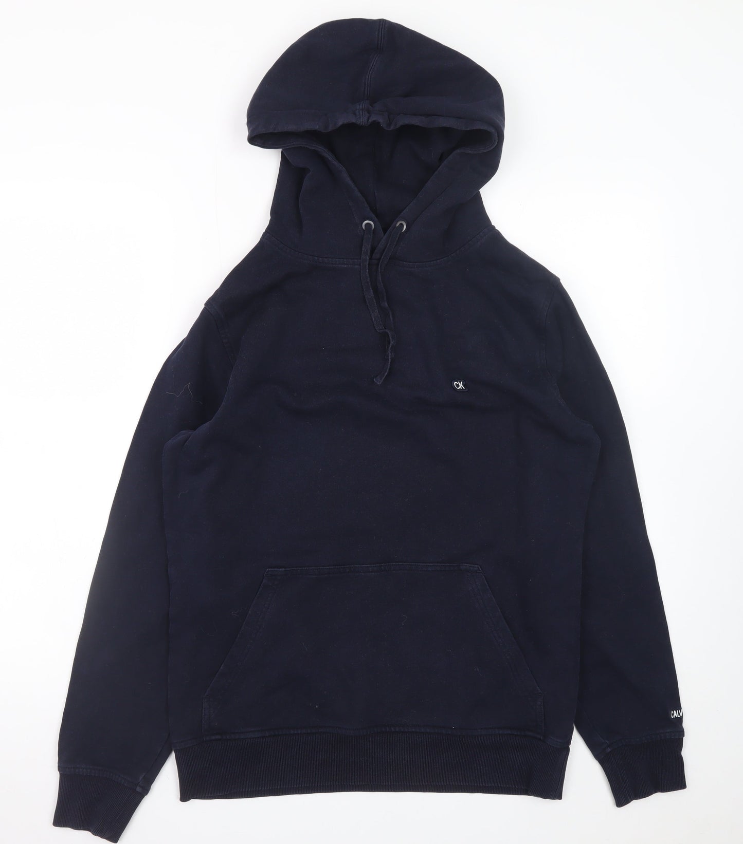 Calvin Klein Jeans Men’s Blue Pullover Hoodie Size S