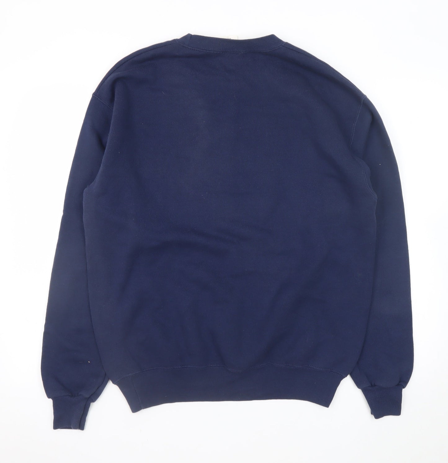Chase Authentics Men's Blue Racing Pullover Sweatshirt Medium
