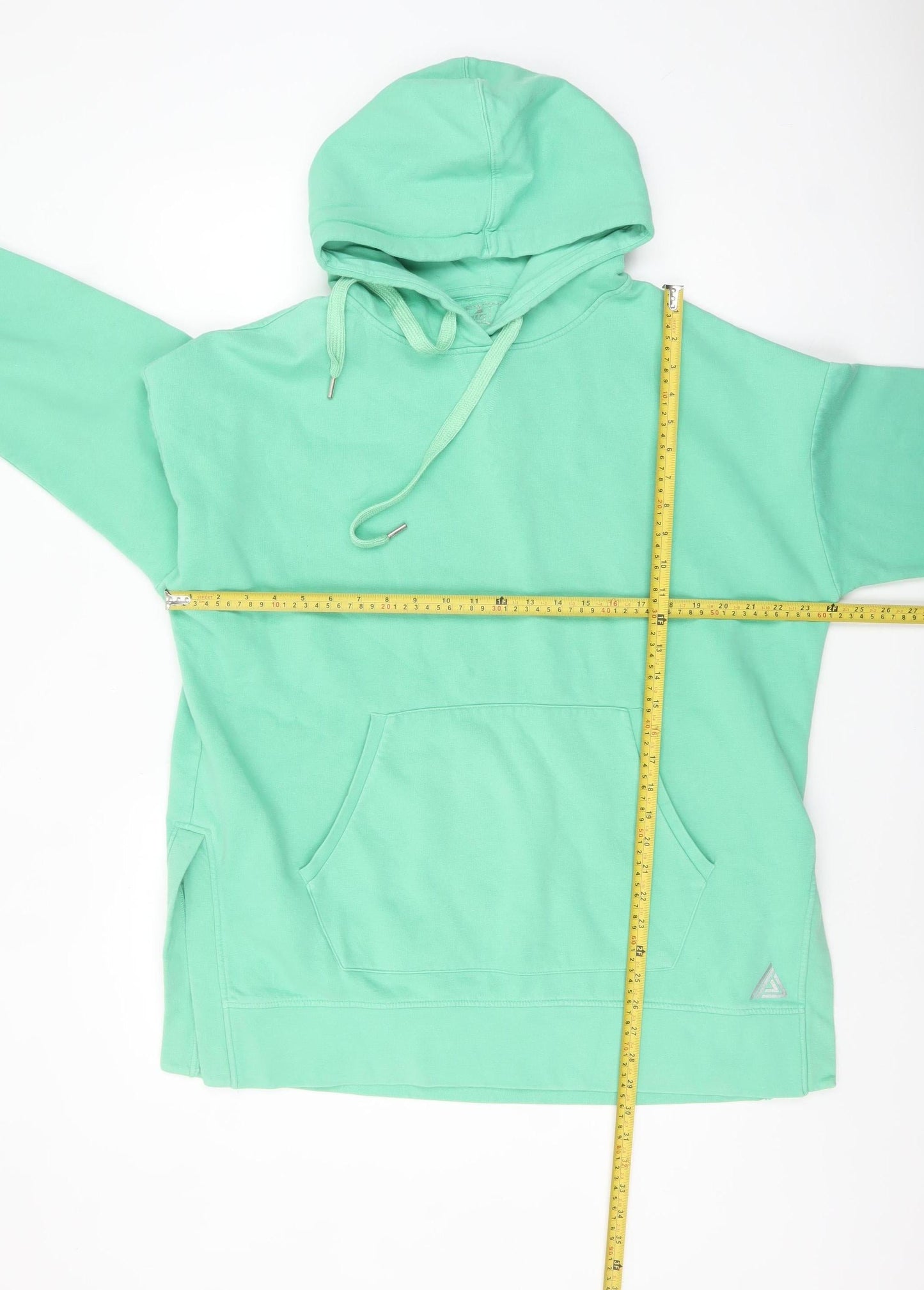 Next Women’s Green Pullover Hoodie L Cotton Blend Casual