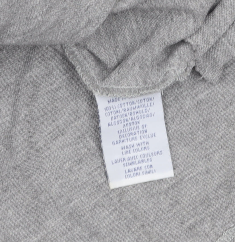 Ralph Lauren Men's Grey Custom Fit Polo Shirt Size S
