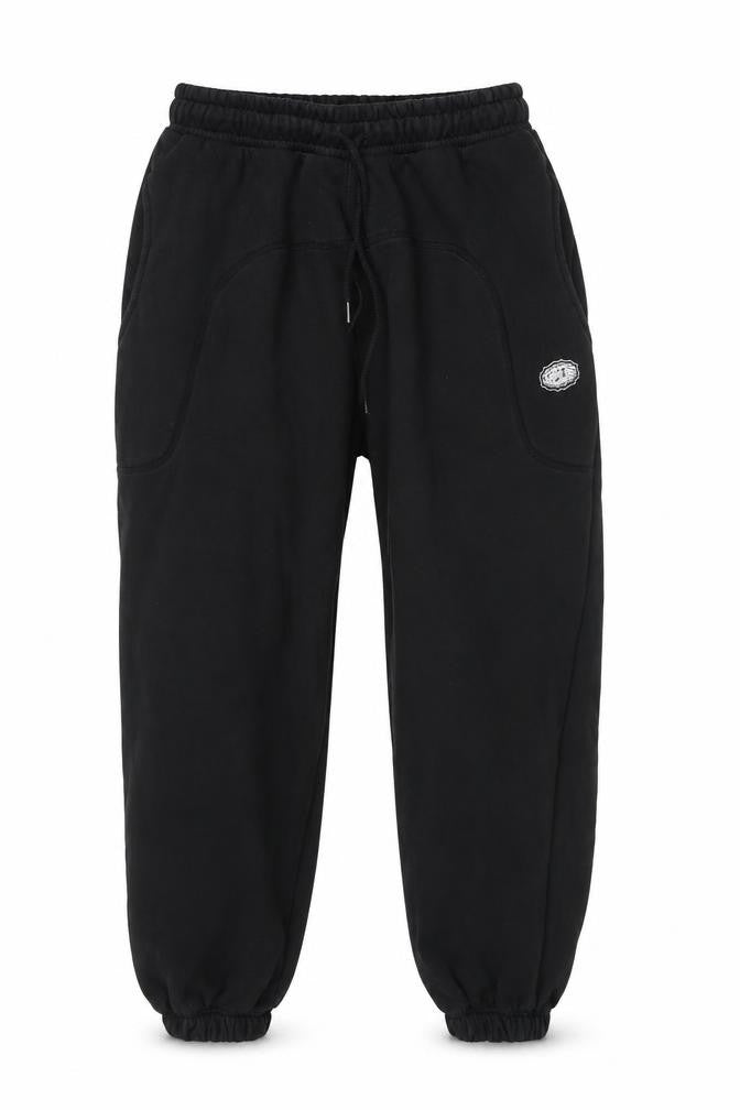 Split MCR Men's Black Fleece Sweatpants Size S Elastic Waist