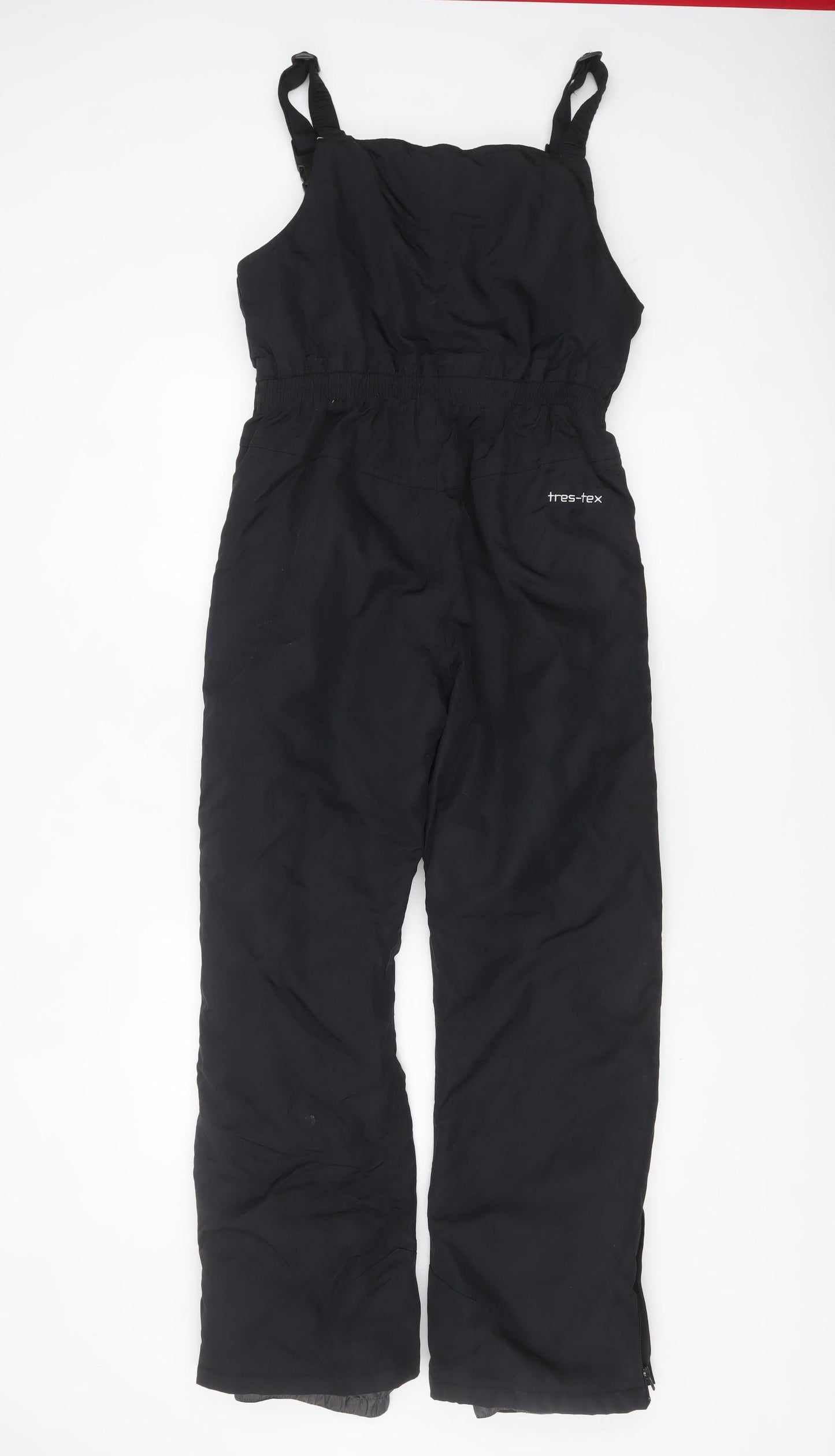 Trespass Girls Black Waterproof Ski Overall 13-14 Years Winter Softshell
